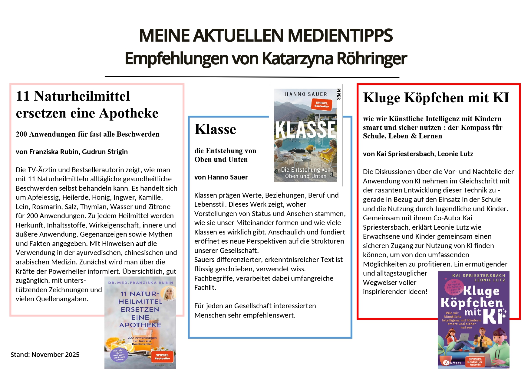 Medientipp 2025